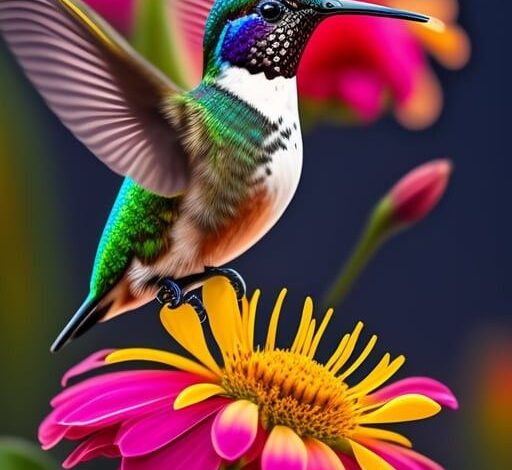 Интересные факты про птицу колибри: Удивительный мир небольших птиц
