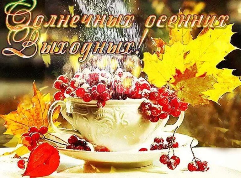 С добрым ноябрьским утром гифки