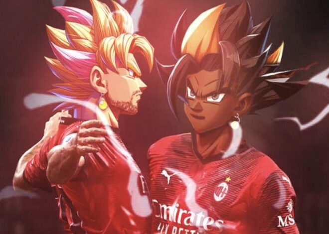 Ac milan платит дань уважения акире торияме с празднованием объединения «dragon ball»