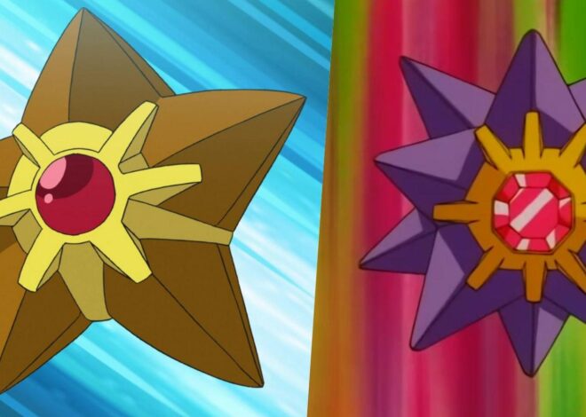 Художник Pokemon создает конвергентные формы для Staryu и Starmie