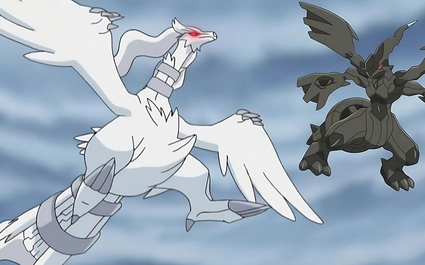 Искусственные детеныши легендарных Zekrom и Reshiram в мире Pokemon