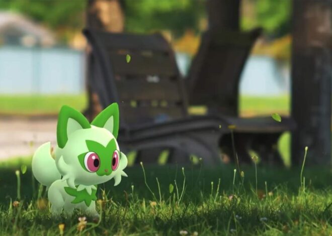 Появление Shiny Sprigatito в Pokémon Go