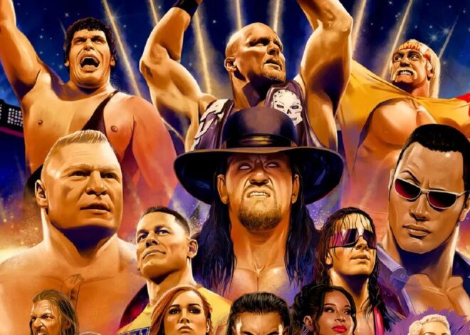 Празднование 40-летия WrestleMania с WWE 2K24