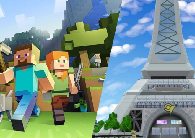 Восхищение мира Pokemon в Minecraft: Великолепная башня Prism Tower