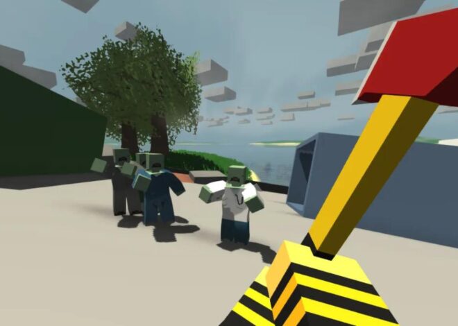 Все ID оружия ближнего боя в Unturned, перечисленные